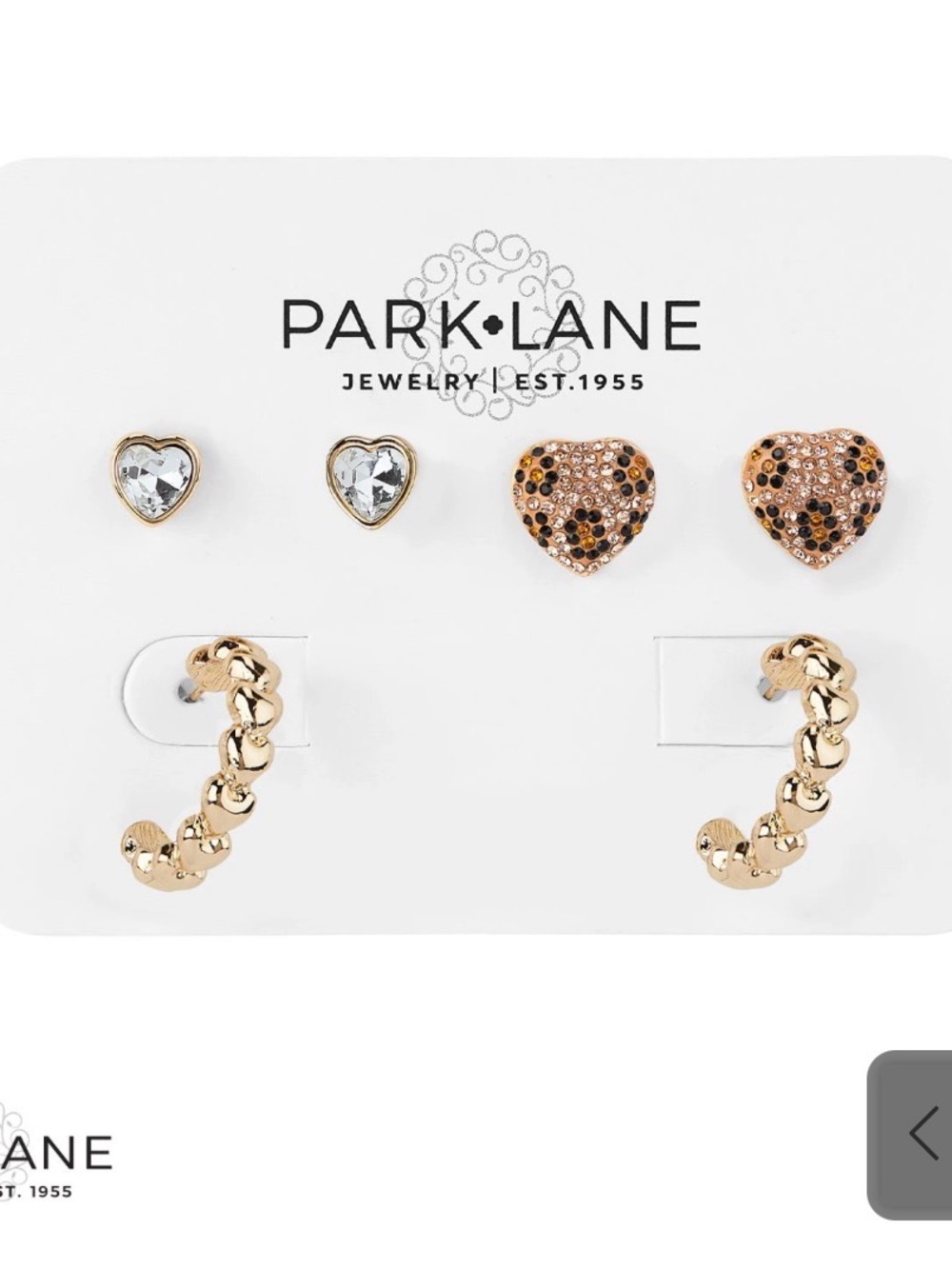 Park Lane Fierce heart Earring Set - Picture 12 of 13